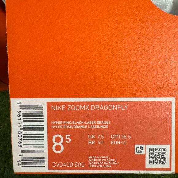 Nike ZoomX Dragonfly Track Spikes Racing Shoes Hyper Pink CV0400-600 Men NEW main image 16